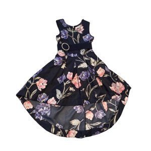 Size 6X girls high front low back dress